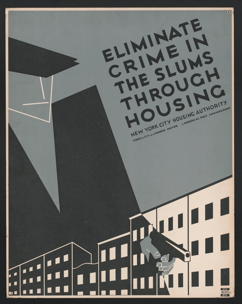 Eliminate crime slums housing